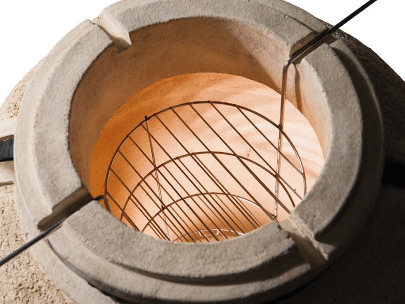 2-laags RVS grillrooster S - Ø 17 cm - Afbeelding 2