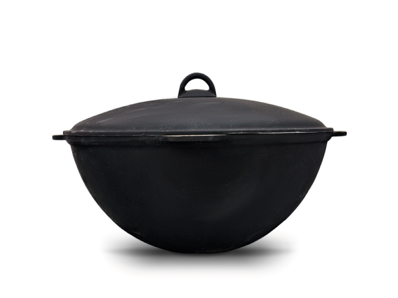 Kazan - gietijzeren pot met deksel - 17 L