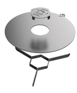 Stalen grillplaat - plancha - Ø 70 cm