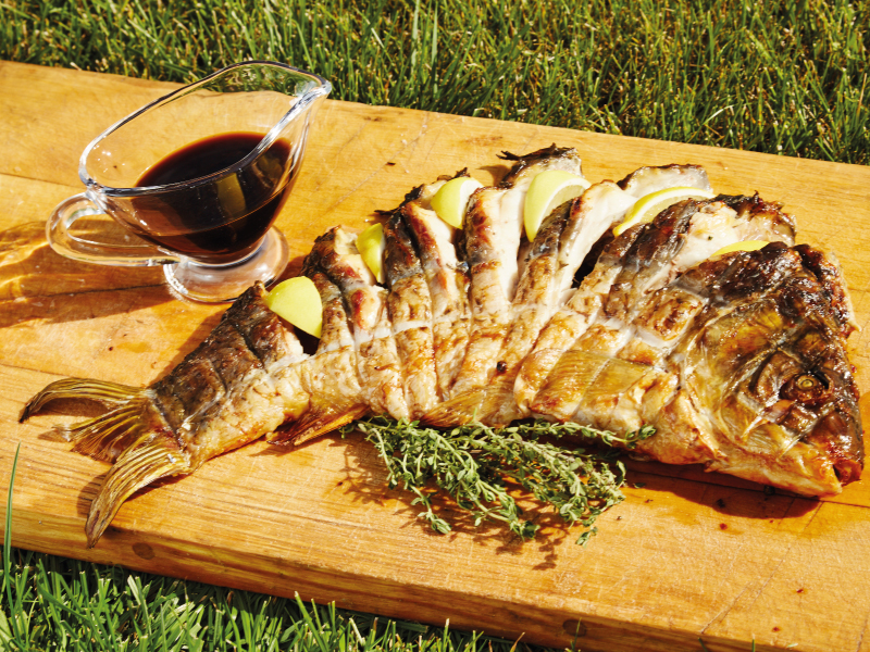 Visrooster - visgrill – klemrooster – RVS - Afbeelding 6