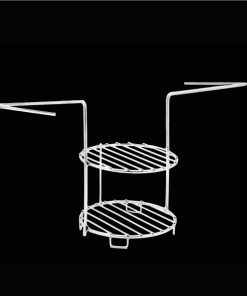 2-laags RVS grillrooster S - Ø 17 cm