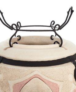 Gietijzeren tandoor opzetstuk voor pan, pot, kazan