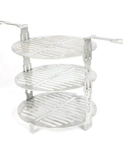 Premium 3-laags RVS grillrooster L - Ø 29 cm