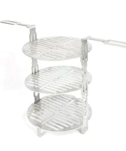Premium 3-laags RVS grillrooster M - Ø 21 cm